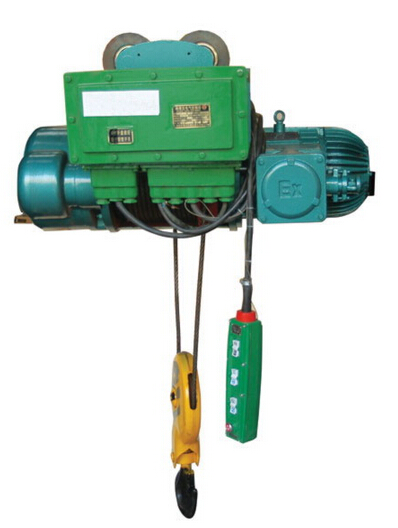 防爆電動葫蘆的產品展示圖